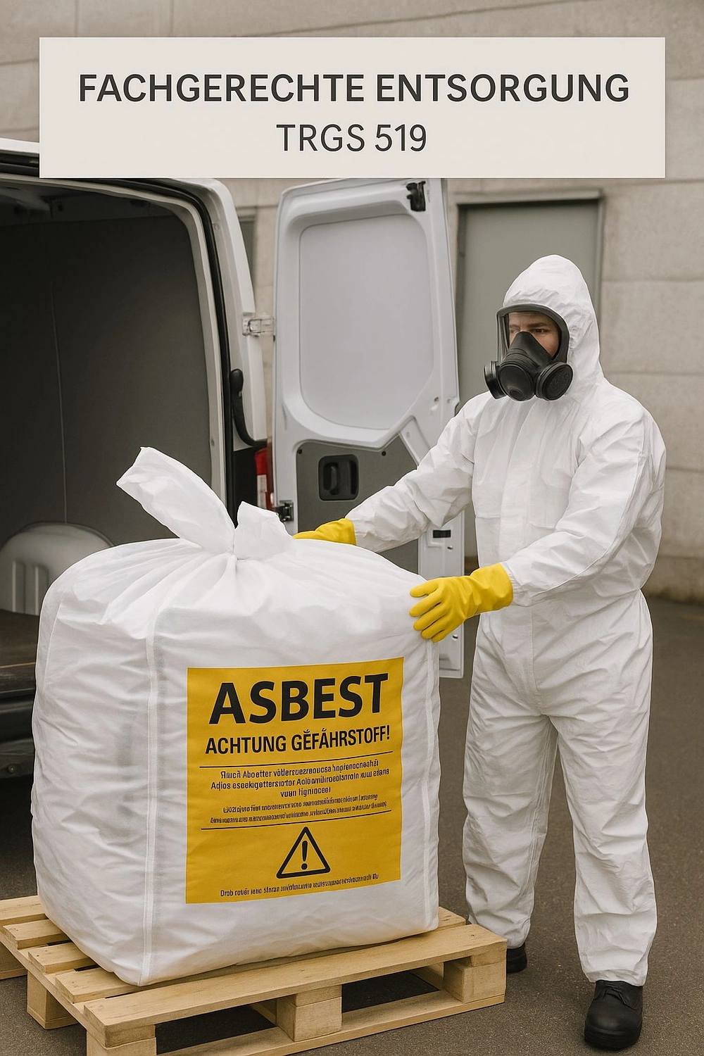 BESMIR QUPEVA - Fliesenlegermeister - Asbestbeutel